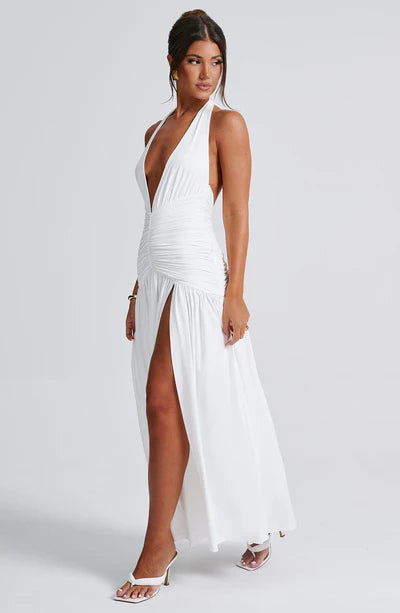 ALICIA MAXI DRESS - WHITE